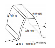 用于齿廓弧面倒棱的挤棱刀廓形设计