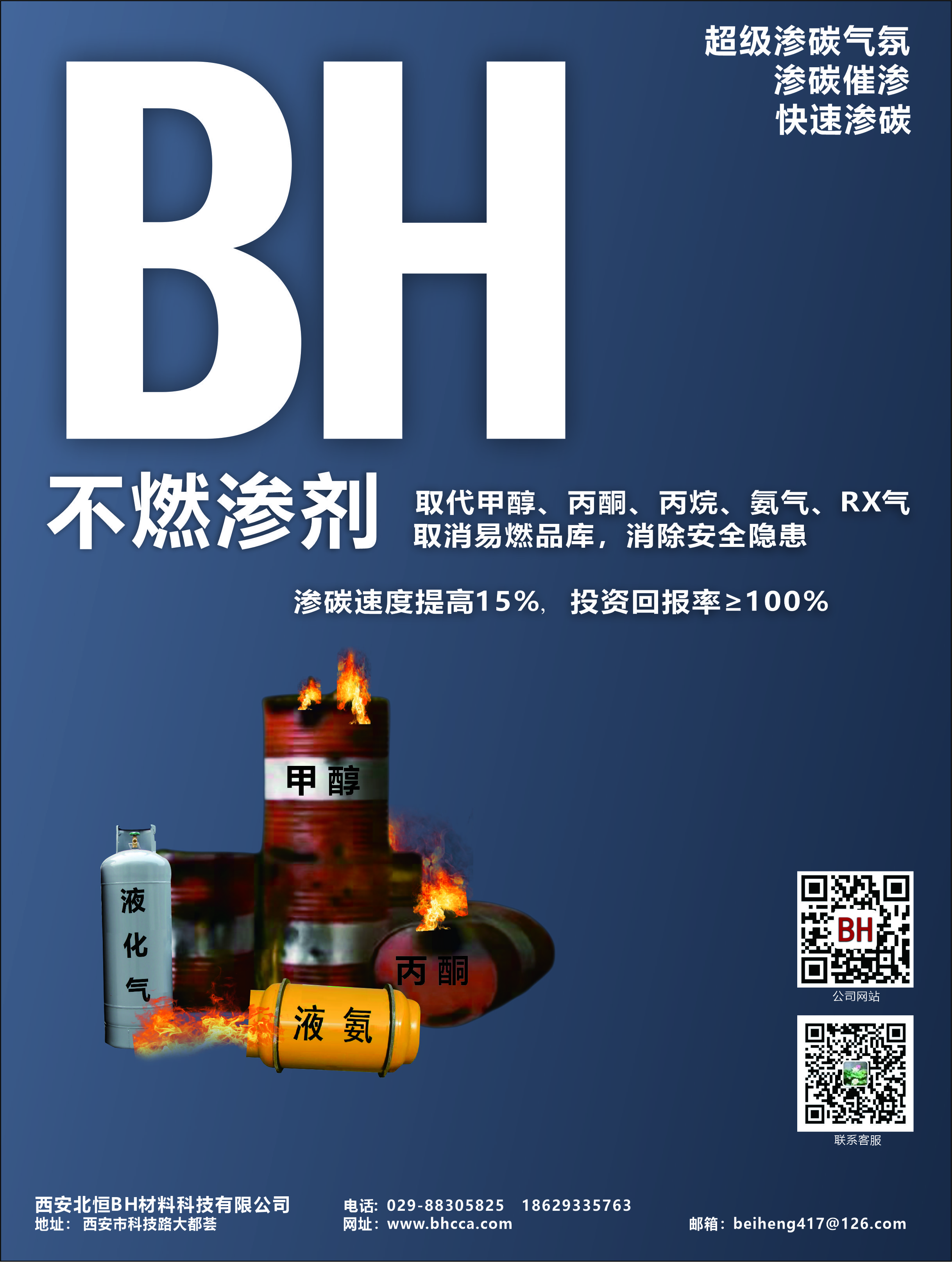 BH超级渗碳，安全渗剂