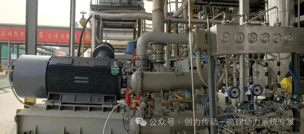 创力传动助力上鼓透平解析气压缩机和氨气压缩机一次开车成功