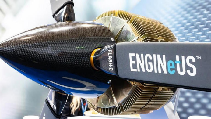 赛峰EngineUS 100发动机成为法国首款本土制造的全电动飞机发动机